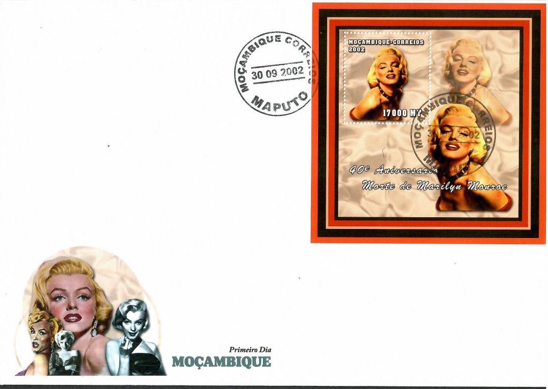 Znaczek Mozambik 2002 Mi LX 2430 FDC