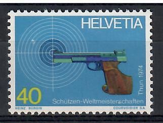 Znaczek Szwajcaria 1974 Mi 1019 Czyste **