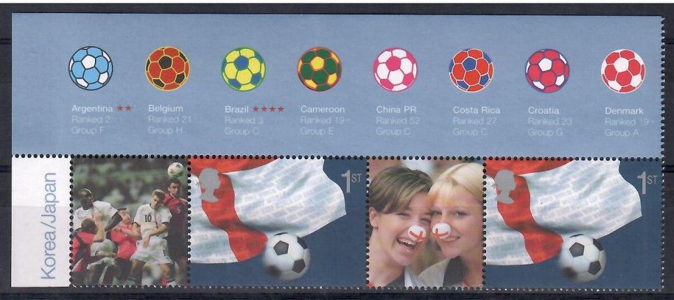 Znaczek Wielka Brytania 2002 Mi 2022IIC Czyste **