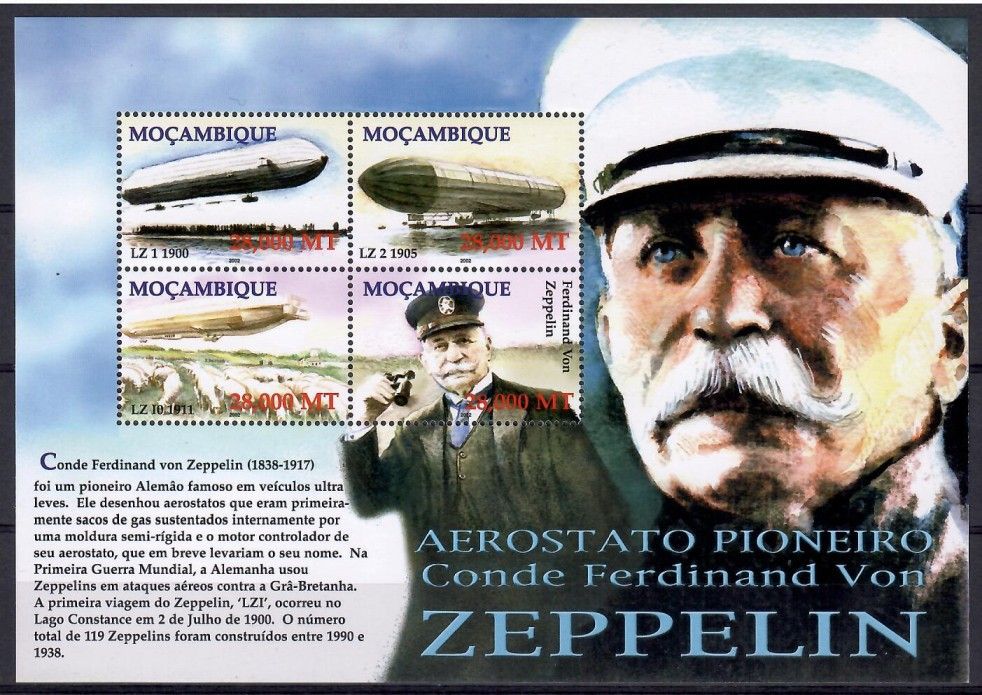 Znaczek Mozambik 2002 Mi ark 2799-2802 Czyste **