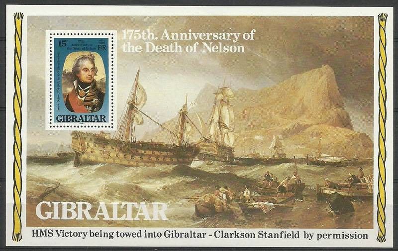 Znaczek Gibraltar 1980 Mi bl 7 Czyste **