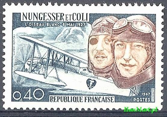 Znaczek Francja 1967 Mi 1580 Czyste **