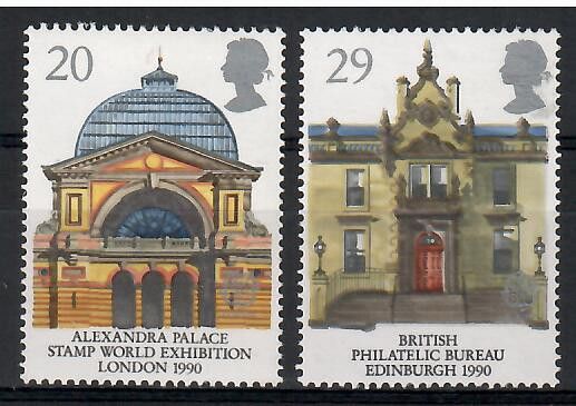 Znaczek Wielka Brytania 1990 Mi 1261-1262 Czyste **