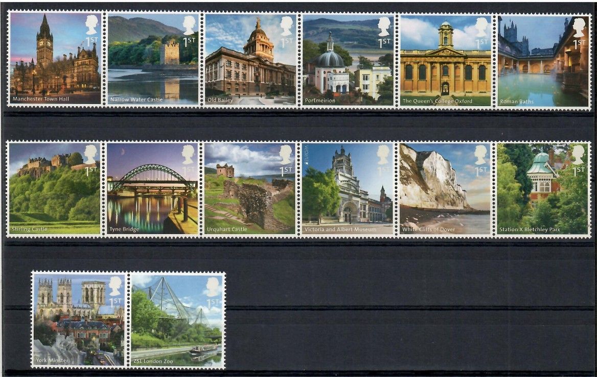 Znaczek Wielka Brytania 2012 Mi 3235-3248 Czyste **