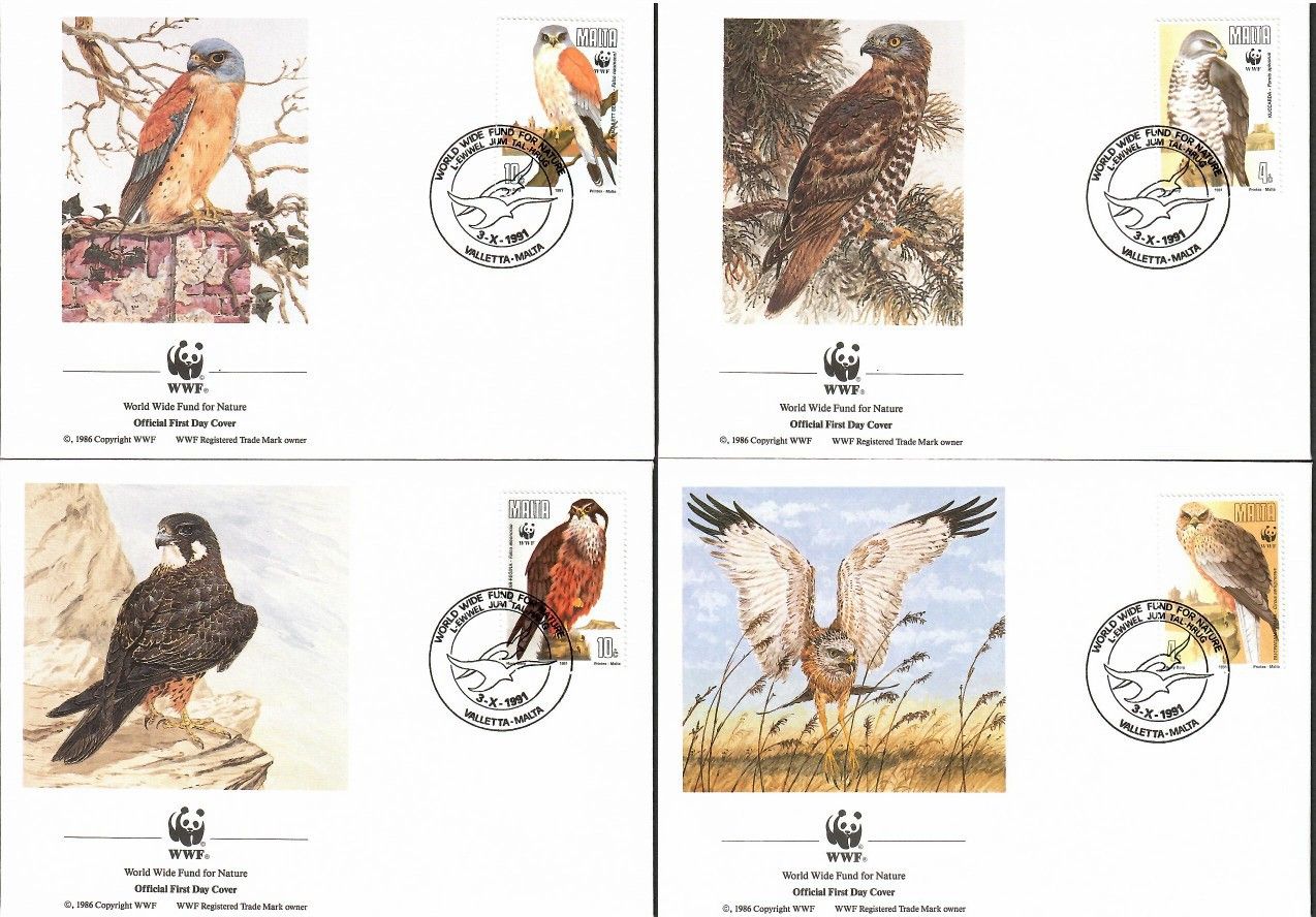 Znaczek Malta 1991 Mi 864-867 FDC