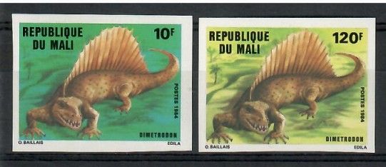 Znaczek Mali 1984 Mi 1025B+1028B Czyste **