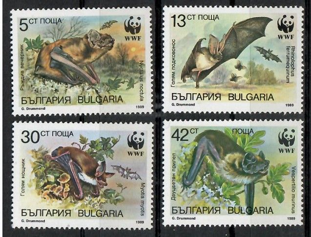 Znaczek Bułgaria 1989 Mi 3741-3744 Czyste **