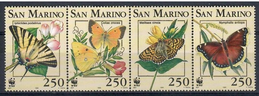 Znaczek San Marino 1993 Mi 1535-1538 Czyste **