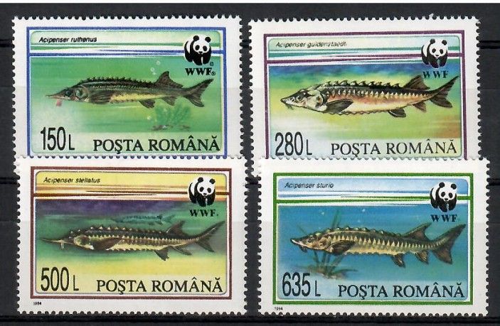 Znaczek Rumunia 1994 Mi 5034-5037 Czyste **
