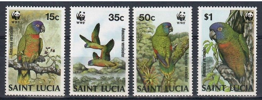 Znaczek Saint Lucia 1987 Mi 909-912 Czyste **