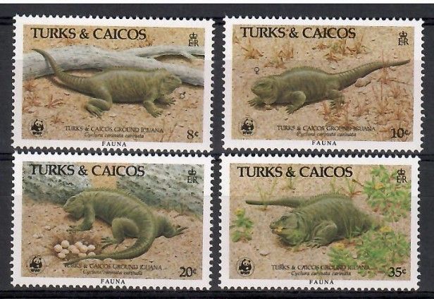 Znaczek Turks i Caicos 1986 Mi 777-780 Czyste **
