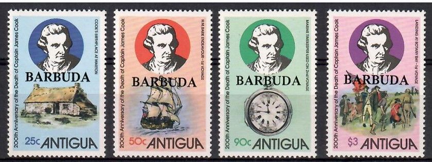 Znaczek Barbuda 1979 Mi 460-463 Czyste **