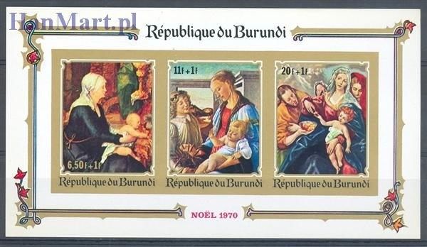 Znaczek Burundi 1970 Mi bl46B Czyste **
