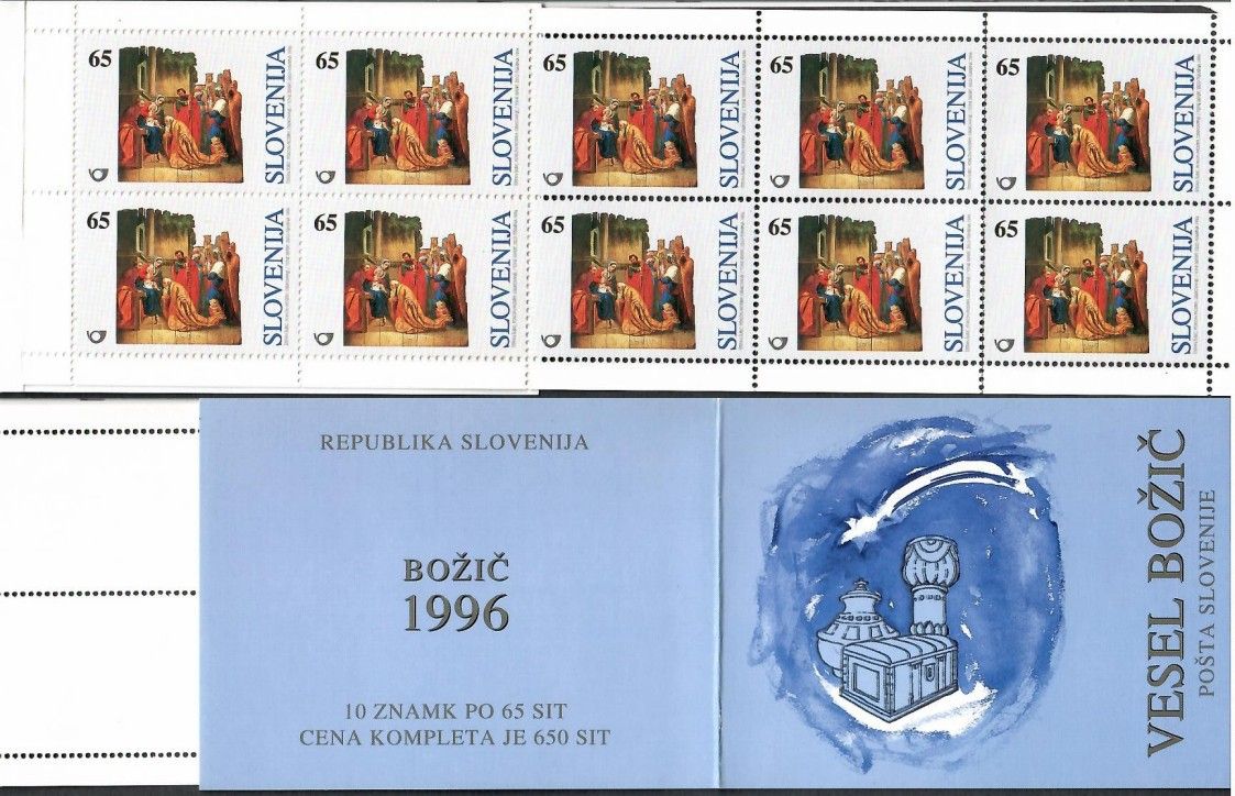 Znaczek Słowenia 1996 Mi mh O-6 Czyste **