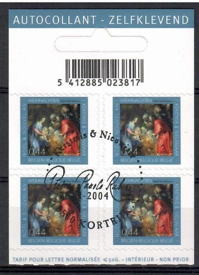 Znaczek Belgia 2004 Mi 3395Dl,Dr Stemplowane