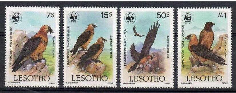 Znaczek Lesotho 1986 Mi 556-559 Czyste **