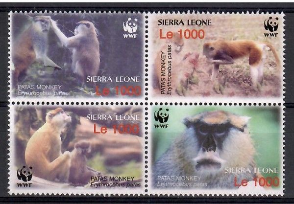 Znaczek Sierra Leone 2004 Mi 4694-4697 Czyste **
