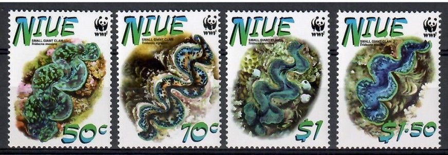 Znaczek Niue 2002 Mi 973-976I Czyste **