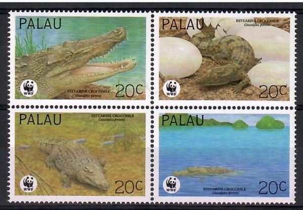 Znaczek Palau 1994 Mi 690-693 Czyste **