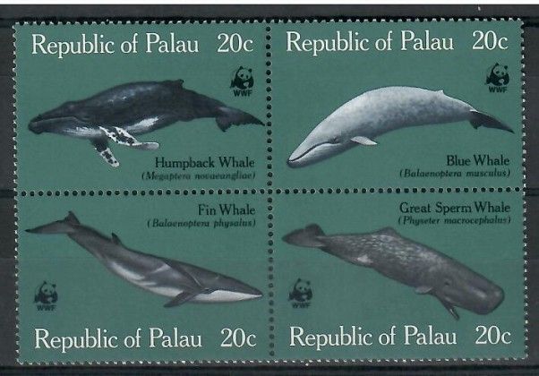 Znaczek Palau 1983 Mi 20-23 Czyste **
