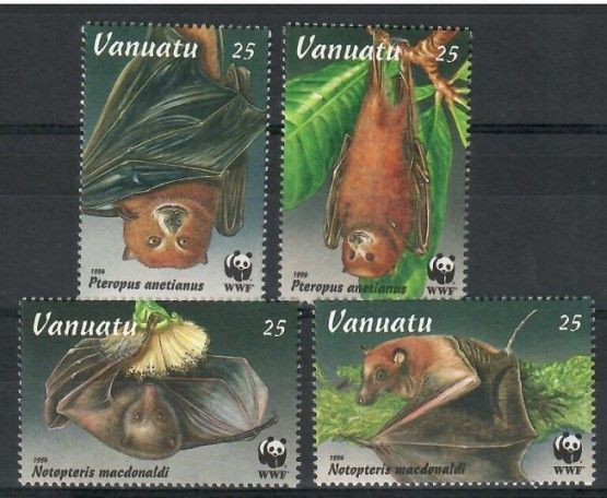 Znaczek Vanuatu 1996 Mi 1004-1007 Czyste **