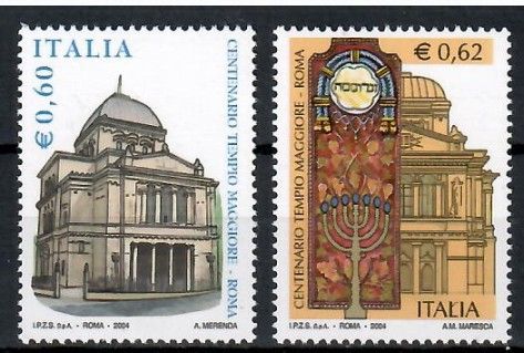 Znaczek Włochy 2004 Mi 2973-2974 Czyste **