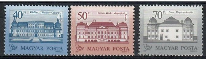Znaczek Węgry 1987 Mi 3914-3916 Czyste **