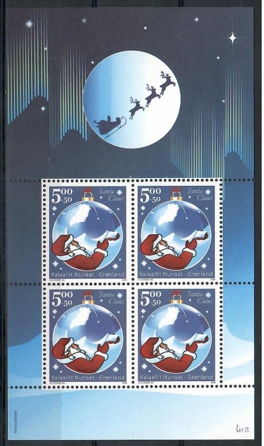 Znaczek Grenlandia 2003 Mi bl 26 Czyste **