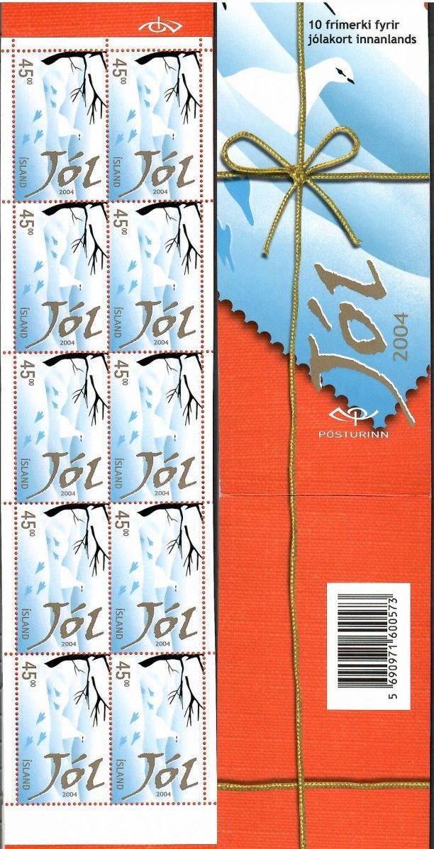 Znaczek Islandia 2004 Mi mh 1080 Czyste **