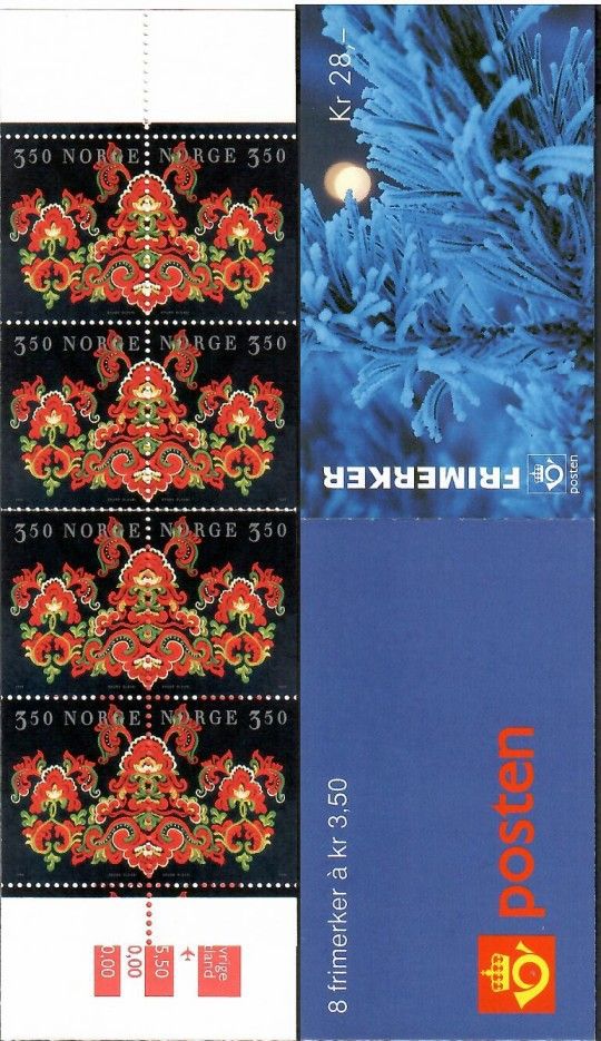 Znaczek Norwegia 1996 Mi mh 29 Czyste **