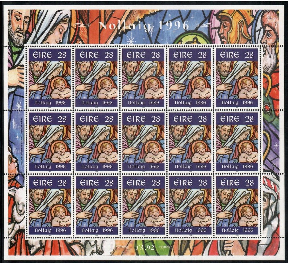 Znaczek Irlandia 1996 Mi ark 972 Czyste **