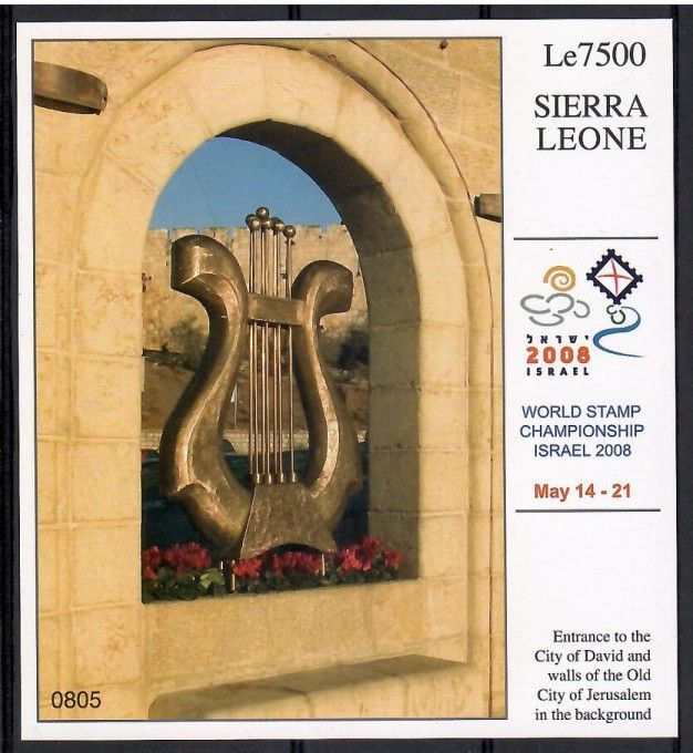 Znaczek Sierra Leone 2008 Mi bl 633 Czyste **