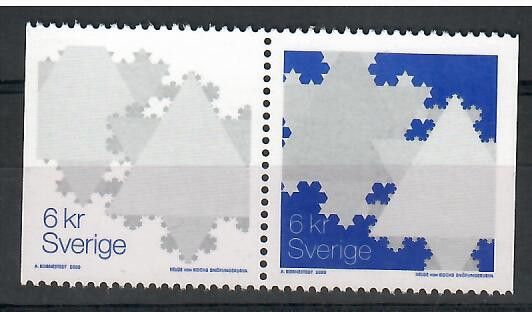 Znaczek Szwecja 2000 Mi 2207-2208 Czyste **