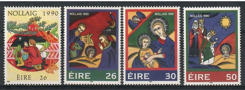 Znaczek Irlandia 1990 Mi 737-740 Czyste **