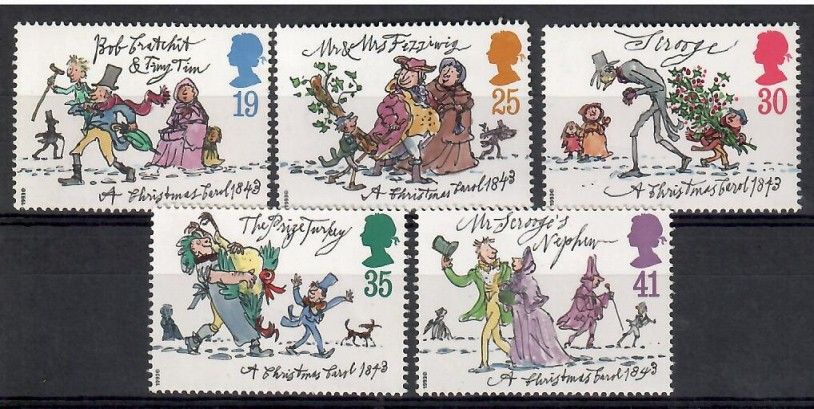 Znaczek Wielka Brytania 1993 Mi 1483-1487 Czyste **