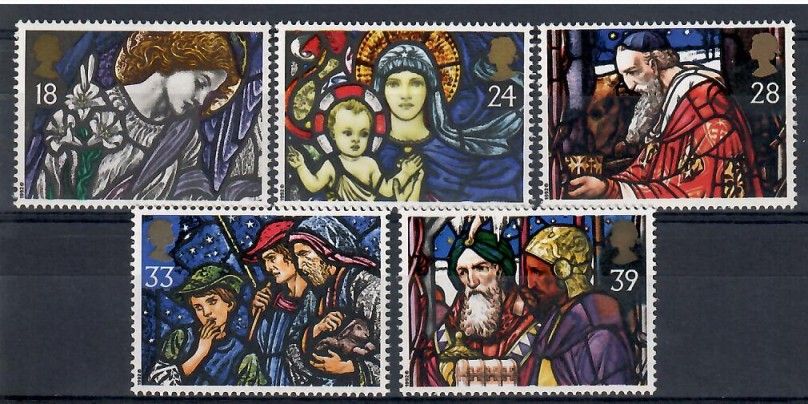 Znaczek Wielka Brytania 1992 Mi 1421-1425 Czyste **