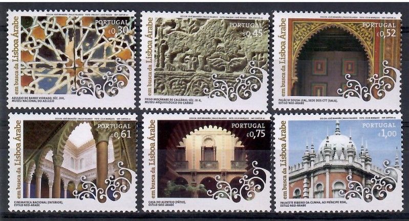 Znaczek Portugalia 2007 Mi 3118-3123 Czyste **