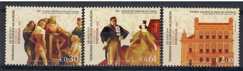 Znaczek Portugalia 2007 Mi 3142-3144 Czyste **