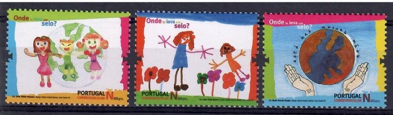 Znaczek Portugalia 2007 Mi 3242-3244 Czyste **