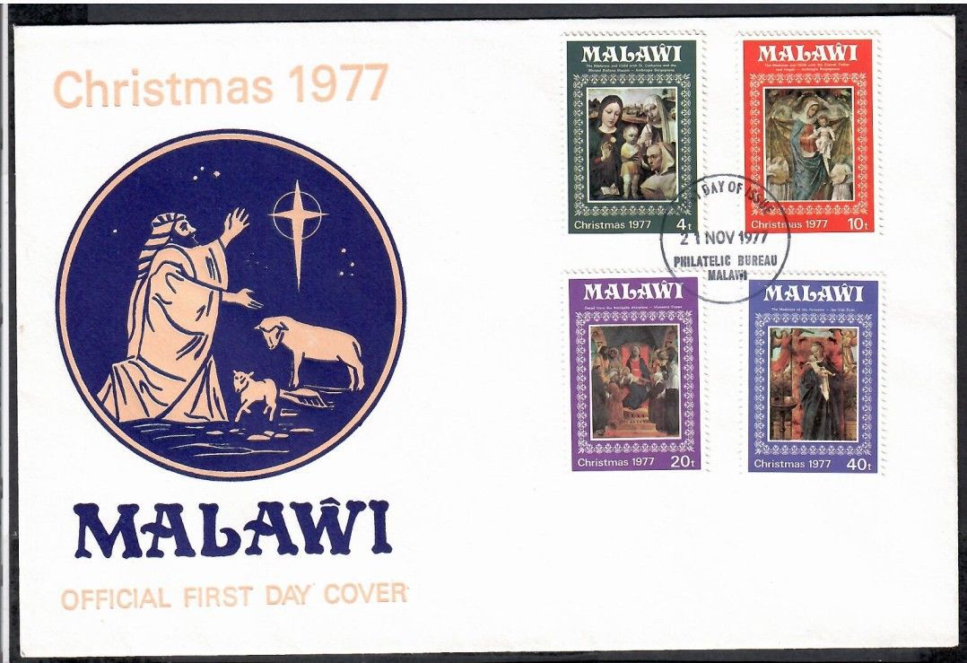 Znaczek Malawi 1977 Mi 289-292 FDC