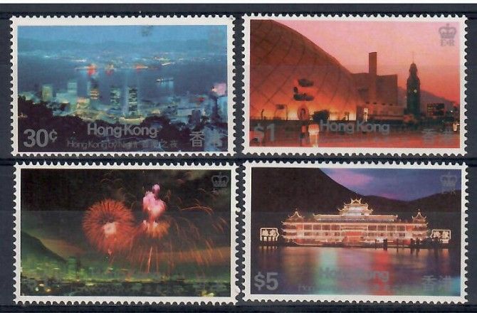 Znaczek Hong Kong 1983 Mi 415-418 Czyste **