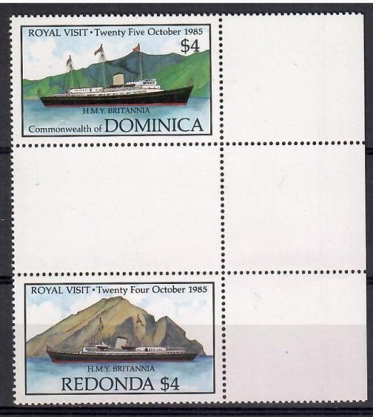 Znaczek Dominika 1985 Mi 931+RDN180 Czyste **
