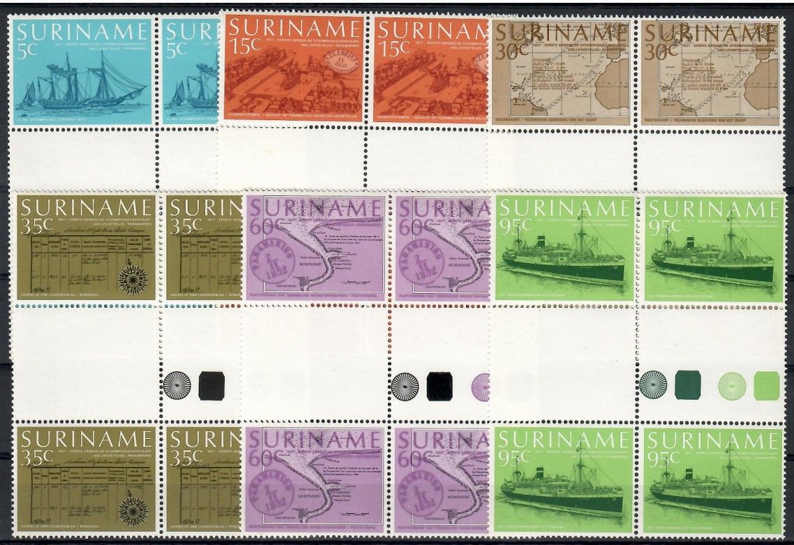 Znaczek Surinam 1977 Mi 788-793 Czyste **