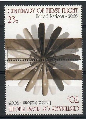 Znaczek Narody Zjednoczone Nowy Jork 2003 Mi 923-924 Czyste **