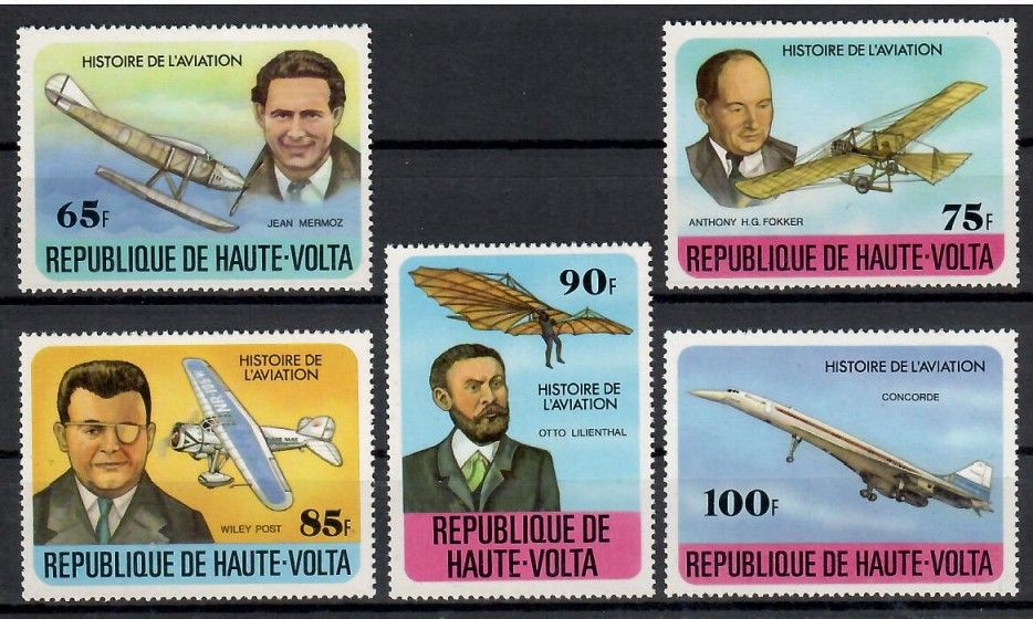 Znaczek Burkina Faso 1978 Mi 706-710 Czyste **