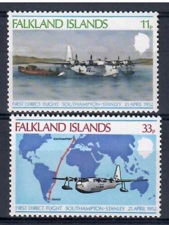Znaczek Falklandy 1978 Mi 270-271 Czyste **