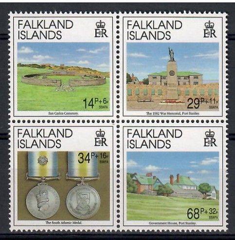 Znaczek Falklandy 1992 Mi 561-564 Czyste **