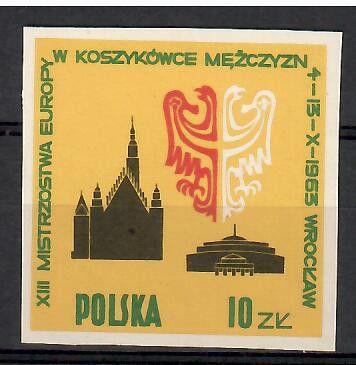 Znaczek Polska 1963 Mi 1424 Fi 1276 Czyste **