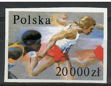 Znaczek Polska 1992 Mi 3392B Fi 3244A Czyste **