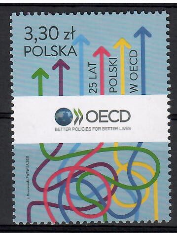 Znaczek Polska 2021 Mi 5330 Fi 5180 Czyste **